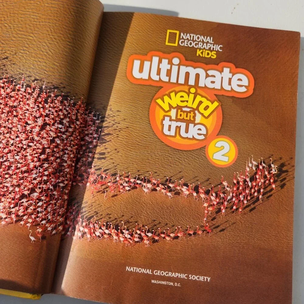 National Geographic Kids Ultimate Weird But True 2 Hardcover Book 1,000 Wild & W